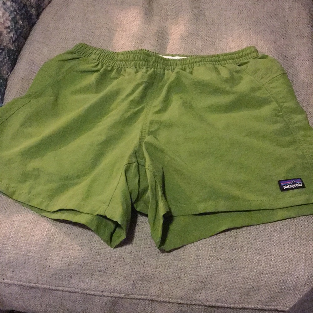 Patagonia green shorts
